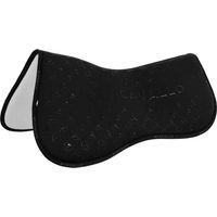 Produktbild von Acavallo Spine Free 3D Memory Foam Half Pad für Pferde mit Bambusfaser Unterlage Schwarz Größe M