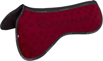 Produktbild von Acavallo Spine Free CC Sattelunterlage mit Memory Foam für Pferde in Rot Größe M