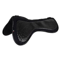 Acavallo Spine Free Gel und Memory Foam Close Contact Halbsattel-Dämpfer für Pferde Schwarz Größe L – Bild 1 von 10
