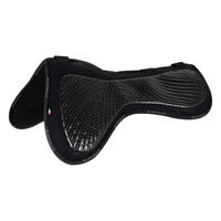 Produktbild von Acavallo Spine Free Gel und Memory Foam Close Contact Halbsattel-Dämpfer für Pferde Schwarz Größe L