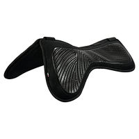 Produktbild von Acavallo Spine Free Gel und Memory Foam Close Contact Halbsattel-Dämpfer für Pferde Schwarz Größe M