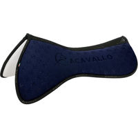 Produktbild von Acavallo Spine Free Half Pad mit Memory Foam und Silicon Grip aus Lycra und Bambusfaser Größe M
