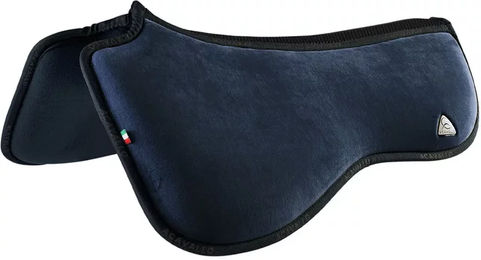 Acavallo Spine Free Memory Foam Dressur-Pferdepolster Blau One Size – Bild 1 von 4