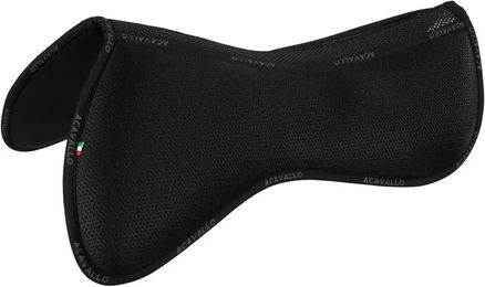 Acavallo Spine Free Memory Foam Half Pad Jump Sattelpad Schwarz Größe M – Bild 1 von 3