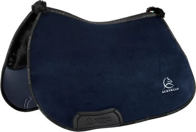 Produktbild von Acavallo Springschabracke JS CW-3DS aus Wolle in Blau