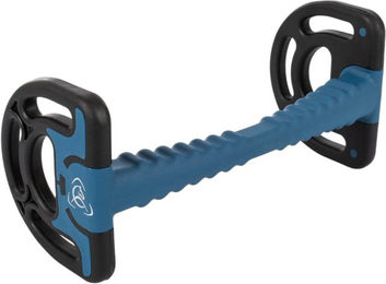 Acavallo Stangengebiss Wave Sensitive Bit Black/Blue 13,5 cm – Bild 1 von 1