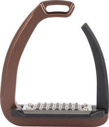 Acavallo Steigbügel Rel-X Easy in Braun aus eloxiertem Aluminium und Polyurethan – Bild 1 von 1