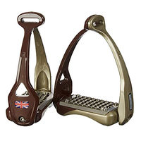 Produktbild von Acavallo Steigbügel Opera Stirrup metallic Edelstahl Schwarz