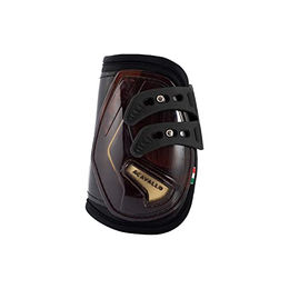 Produktbild von Acavallo Streichkappe Opera Gel Lined Elastic Braun Gold Größe 2