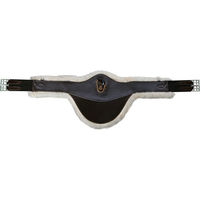 Produktbild von Acavallo Studguard Sattelschutzriemen aus Leder mit abnehmbarem Lammfell-Futter