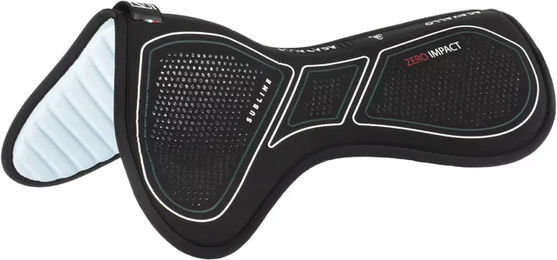 Acavallo Sublime Zero Impact MF Hufschoner für Pferde mit hinterem Aufsatz aus Memory Foam Schwarz – Bild 1 von 1