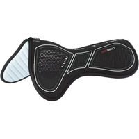 Produktbild von Acavallo Sublime Zero Impact MF Hufschoner für Pferde mit hinterem Aufsatz aus Memory Foam Schwarz