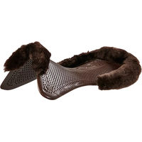 Produktbild von Acavallo Therapeutic Gel Pad Cut Out Sheepskin Just Gel Sattelunterlage für Pferde Braun Größe L