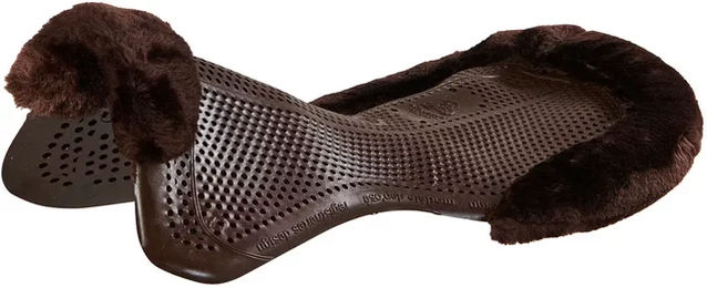 Acavallo Therapeutic Gel Pad Eco-Wool Just Gel Sattelunterlage für Pferde in Braun Medium – Bild 1 von 8