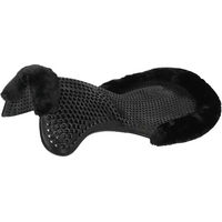 Produktbild von Acavallo Therapeutic Gel Pad Front Riser Cut Out Eco-Wool Gelenkschutz für Pferde in Schwarz