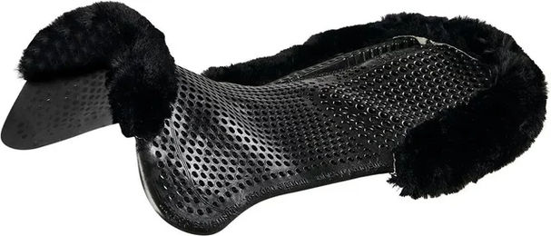 Acavallo Therapeutic Rear Riser Gel Pad EcoWool Sattelunterlage für Pferde Schwarz – Bild 1 von 6