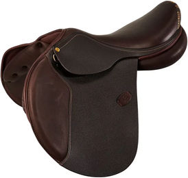 Produktbild von Acavallo Veneziano Dressursattel für Pferde aus Leder in Braun 17 Zoll