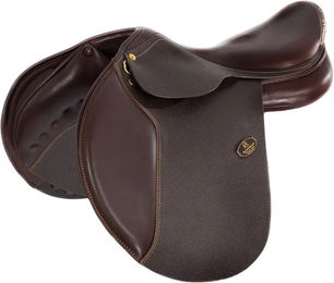 Acavallo Veneziano Wollsattel für Dressurreiten aus Leder in Braun – Bild 1 von 1
