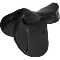 Produktbild von Acavallo Veneziano Wollsattel für Dressurreiten aus Leder in Schwarz
