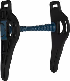 Acavallo Wave Pelham Sensitive Gebiss für Pferde aus Kunststoff in Schwarz oder Blau – Bild 1 von 2