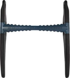 Acavallo Wave Sensitive Kunststoffgebiss für Pferde Schwarz/Blau 145mm – Bild 1 von 8