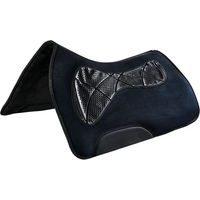 Produktbild von Acavallo Western Anatomic X-Grip Pferdepolster mit synthetischer Wollfütterung in Schwarz