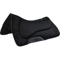 Produktbild von Acavallo Western Sattelpad mit 3D Spacer und Memory Foam in Schwarz