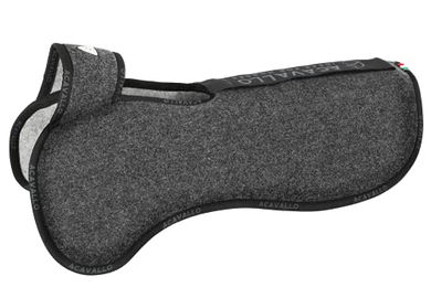 Produktbild von Acavallo Widerristfreies Konfigurations-Taschenpad doppelseitig aus Filz Charcoal/Grey
