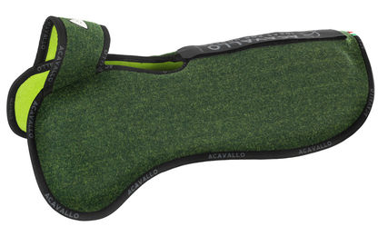 Acavallo Widerristfreies Konfigurations-Taschenpad doppelseitig Filz Forest Green – Bild 1 von 2