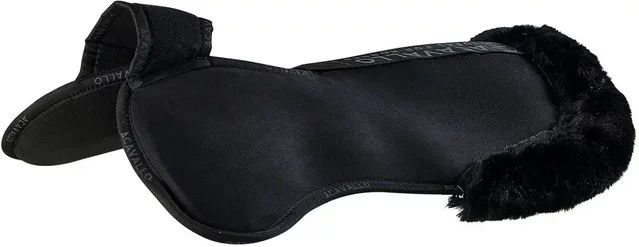 Acavallo Widerristfreies Konfigurations-Taschenpad Ecowool Flat Schwarz OneSize – Bild 1 von 7