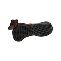 Produktbild von Acavallo Withers Free Hex Gel Pad mit Micropile Braun Größe L