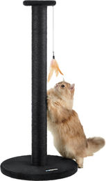 ACAZA Kratzbaum für Katzen in Schwarz mit 90 cm Höhe und Sisal-Elementen – Bild 1 von 1