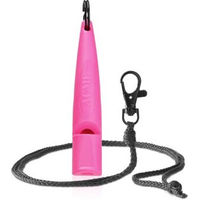 Produktbild von ACME ALPHA Hundepfeife No. 210.5 aus Kunststoff mit Pfeifenband in Rosa