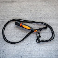 ACME Alpha Hundepfeife No. 210,5 für das Hundetraining in Schwarz/Orange aus Kunststoff – Bild 1 von 5