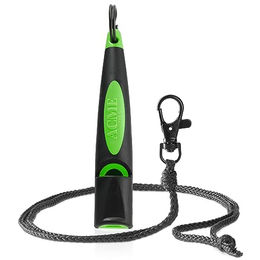 ACME Alpha Hundepfeife No. 210.5 mit Pfeifenband in Schwarz und Grün – Bild 1 von 3