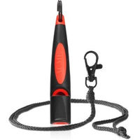 Produktbild von ACME ALPHA Hundepfeife Nr. 211,5 mit Pfeifenband in Schwarz und Orange