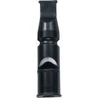 Produktbild von ACME Doppeltonpfeife Nr. 640 für Hunde in Schwarz mit Lederband - 1 Stk.