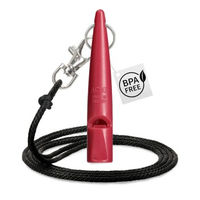 Produktbild von ACME Hundepfeife 210.5 Doppelpack mit Pfeifenband in Schwarz und Fuchsia