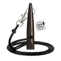 Produktbild von ACME Hundepfeife 211.5 Doppelpack mit Pfeifenband in Schwarz und Braun für Hunde
