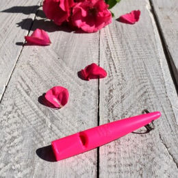 ACME Hundepfeife No. 210.5 aus Kunststoff in Neon Pink – Bild 1 von 2