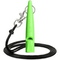 Produktbild von ACME Hundepfeife No. 210.5 mit Band in Neon Grün aus BPA-freiem Kunststoff 14 mm