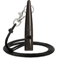 Produktbild von ACME Hundepfeife No. 210.5 mit Pfeifenband braun aus BPA-freiem Kunststoff 14 mm