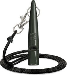 ACME Hundepfeife No. 210.5 mit Pfeifenband in Khaki aus BPA-freiem Kunststoff 14 mm – Bild 1 von 3
