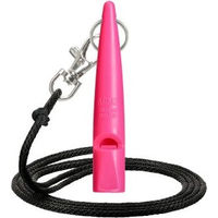 Produktbild von ACME Hundepfeife No. 210.5 mit Pfeifenband in Neon Pink aus BPA-freiem Kunststoff 14 mm