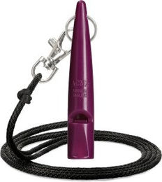 ACME Hundepfeife No. 211.5 aus Kunststoff mit Pfeifenband in Lila – Bild 1 von 3