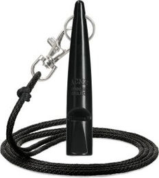 ACME Hundepfeife No. 211.5 mit Band in Schwarz aus BPA-freiem Kunststoff 14 mm – Bild 1 von 3