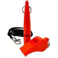 Produktbild von ACME Pfeifen-Set No. 210.5 und 660 mit Pfeifenband in Orange aus Kunststoff