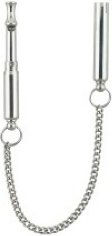 Produktbild von ACME Silent Whistle No. 535 Hundepfeife aus Leder in Silber oder Braun - 1 Stk.