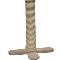 Produktbild von Active Cats Kratzsäule X-Tree Natur Beige mit Sisal und stabilem Sockel 85 cm