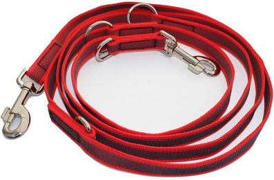 Activity4Dogs Anti-Slip Hundeleine für große Hunde rot wasserabweisend aus Nylon - 2,8 m – Bild 1 von 12